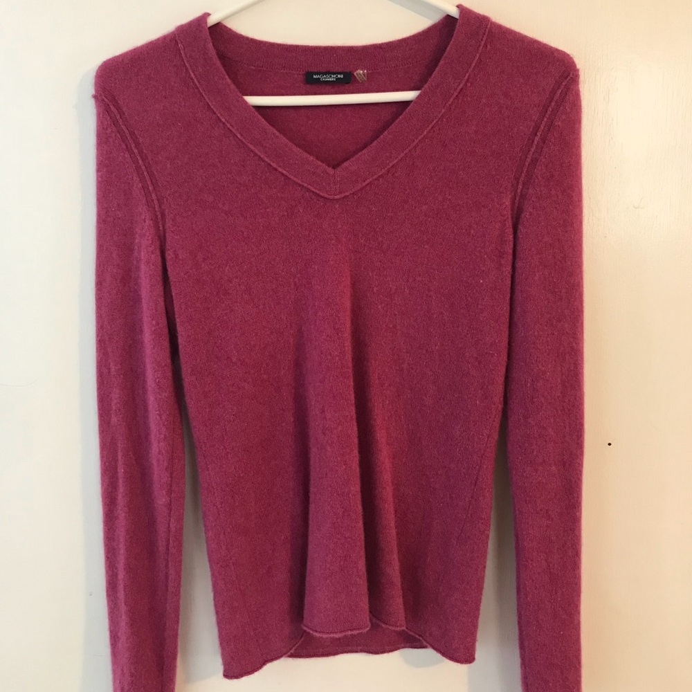Magaschoni v-neck cashmere sweater